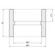 Муфта PPR Alfa Plast 63
