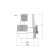 Муфта PPR Thermo Alliance 40х1" 1/4 УР