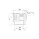 Муфта PPR Alfa Plast 32х1"ВР