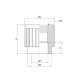 Муфта PPR Alfa Plast 25х3/4" ВР