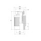 Муфта PPR Alfa Plast з накидною гайкою 20х1/2