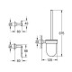 Набор аксессуаров Grohe Essentials Cube 40757001 City