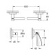 Набор аксессуаров Grohe Essentials 40775001