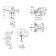 Набір змішувачів Grohe Eurosmart M-Size 123248MK
