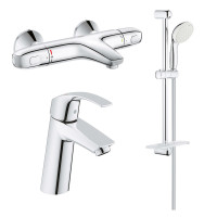 Набор смесителей Grohe Grohtherm 1000+Eurosmart 34101TM