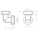 Уголок обтискний SD Forte 20 SF173W2020