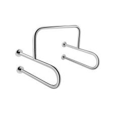 Поручень двойной для пуссуара Qtap Freedom 600x520 Chrome QT229188CHR
