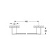 Поручень для ванни / тримач для рушників Grohe Selection Cube 40807000