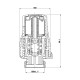 Термостатична головка SD Forte М30х1,5 SF254