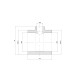 Трійник PPR Alfa Plast 63х20х63