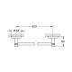 Тримач для рушників Grohe Essentials 40386001