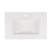 Раковина Qtap Albatross New 710x465x180 White з донним клапаном QT0111750670W