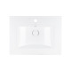 Раковина Qtap Albatross 600х460х180 White з донним клапаном QT01113060CW