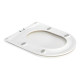 Унитаз подвесной Qtap Robin Mew безобедочный с сиденьем Soft-close QT1333046ENRW