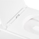 Унитаз подвесной Qtap Robin Mew безобедочный с сиденьем Soft-close QT1333046ENRW