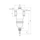 Самопромывочный фильтр Icma 1" 1/4 №745