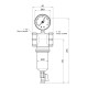 Фильтр самопромывной Icma 1 1/2" №750