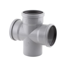 Крестовина канализационная TA Sewage 110, 90°