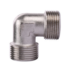 Кутник 3/4″ЗЗ нікельований Ni 08790.03б