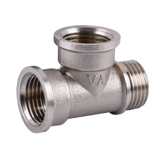 Трійник 1/2″ВВЗ нікельований А0213А(нк)
