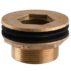 Врізання в бак 1 1/2″З латунне 1676Б