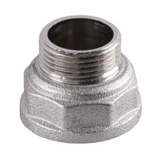Перехідник редукційний 3/4″х1/2″ВЗ нікельований А0603А(нк)