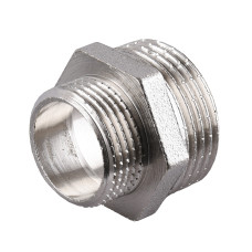 Ніпель редукційний 3/4″х1/2″ЗЗ нікельований А0511А(нк)