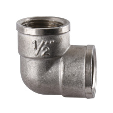 Кутник 1/2″ВВ нікельований А0101-1А(нк)