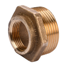 Футорка 1 1/4″х 3/4″ЗВ латунна А0711А