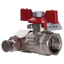 Кран шаровый полнопроходной ARCO VA30 1/2″ 152203  с краном Маевского
