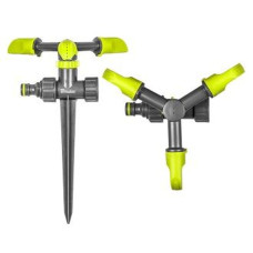 LE-6102 LIME EDITION NEW Ороситель вращающийся трехрожковый на колышке