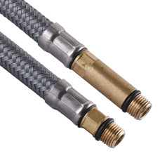 Шланг для смесителя TUCAI М10х3/8″ 0,5м. АНТИКОРРОЗИЯ TAQ GRIF AСB 207414 ПАРА