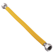 Шланг газовый TUCAI 1/2″х1/2″ ВВ 300мм-510мм ABS PressINOX-9403