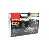 Набор инструментов Rupez RTS-108 (108 предметов)