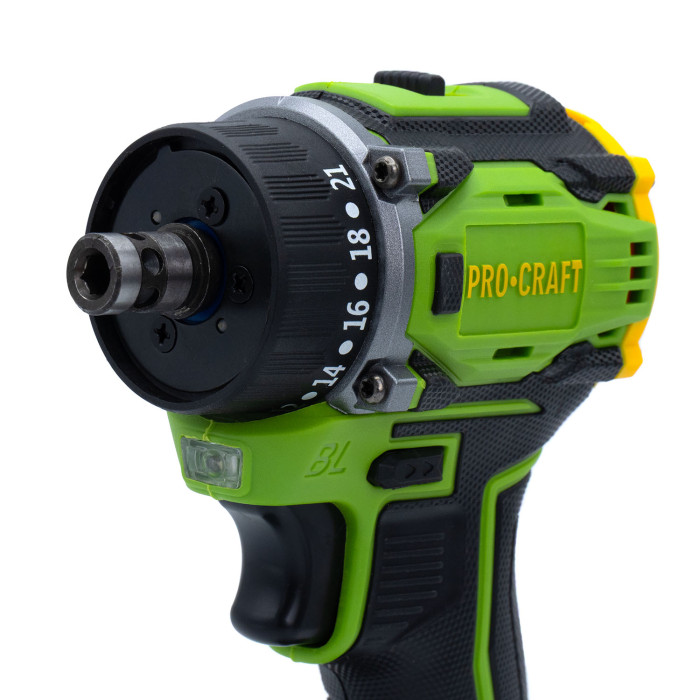 Шуруповерт Procraft PA18Pro з DFR патроном