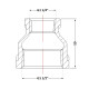 Муфта чавунна 1" 1/2х1" 1/4 ВР