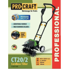 Акумуляторний культиватор Procraft