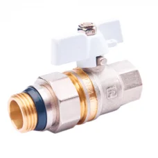 Кран кульовий FADO New зі згоном PN40 15 1/2" White