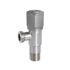 Кран кутовий нерж. AQUASTRONG R5 M1/2 х M1/2 (R506)