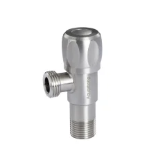 Кран кутовий нерж. AQUASTRONG R7 M1/2 х M1/2 (с)