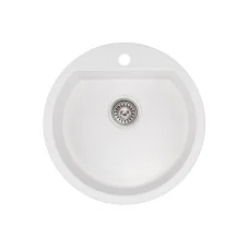 Кухонна мийка Qtap CS D510 White (QTD510WHI650)