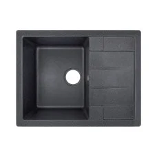 Кухонна мийка Lidz 650x500/200 BLA-03 (LIDZBLA03650500200)