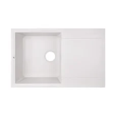 Кухонна мийка Lidz 790x495/230 WHI-01 (LIDZWHI01790495230)