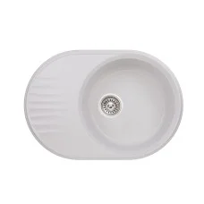Кухонна мийка Qtap CS 7451 White (QT7451HI650)