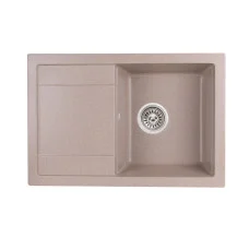 Кухонна мийка Qtap CS 7449 Beige (QT7449BEI551)