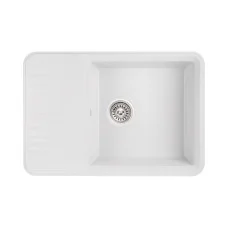 Кухонна мийка Qtap CS 7440 White (QT7440WHI650)