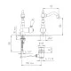 Смеситель для раковины Bianchi Europe LVBEUR1057IAVOT
