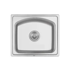 Кухонна мийка Qtap 4842 0,8 мм Satin (QT4842SAT08)