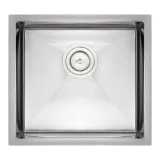 Кухонна мийка Qtap D4843 2.7/1.0 мм Satin (QTD484310)