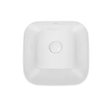 Раковина-чаша Qtap Scorpio 350х390х120 White з донним клапаном QT14112241W